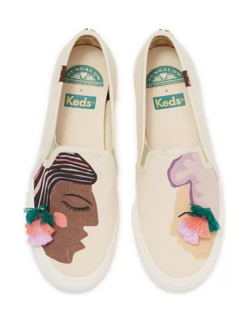 Keds® Keds Double Decker Tassel Slip-On Sneaker