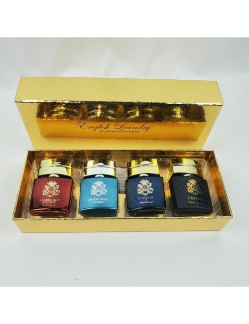 Coffret de 4 pièces de parfums ENGLISH LAUNDRY