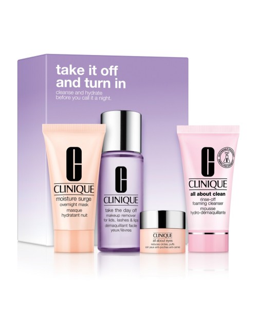 CLINIQUE Take It Off and Turn In: Ensemble de soins pour la peau