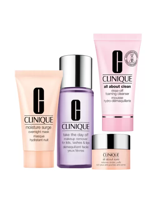 CLINIQUE Take It Off and Turn In: Ensemble de soins pour la peau