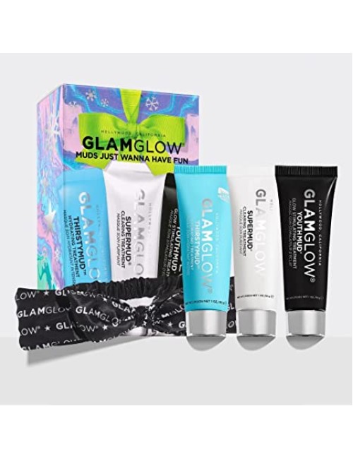 GLAMGLOW®️ GLAMGLOW Muds Just Wanna Have Fun Set de masque soin pour visage et corps