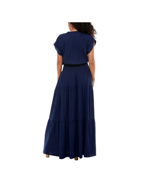 Robe longue à manches courtes Premier Amour