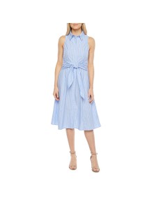 RK Originals - Robe chemise rayée sans manches