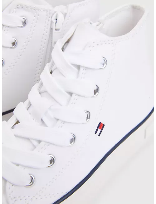 TOMMY HILFIGER Sneaker haut de gamme en toile française Sport Luxe